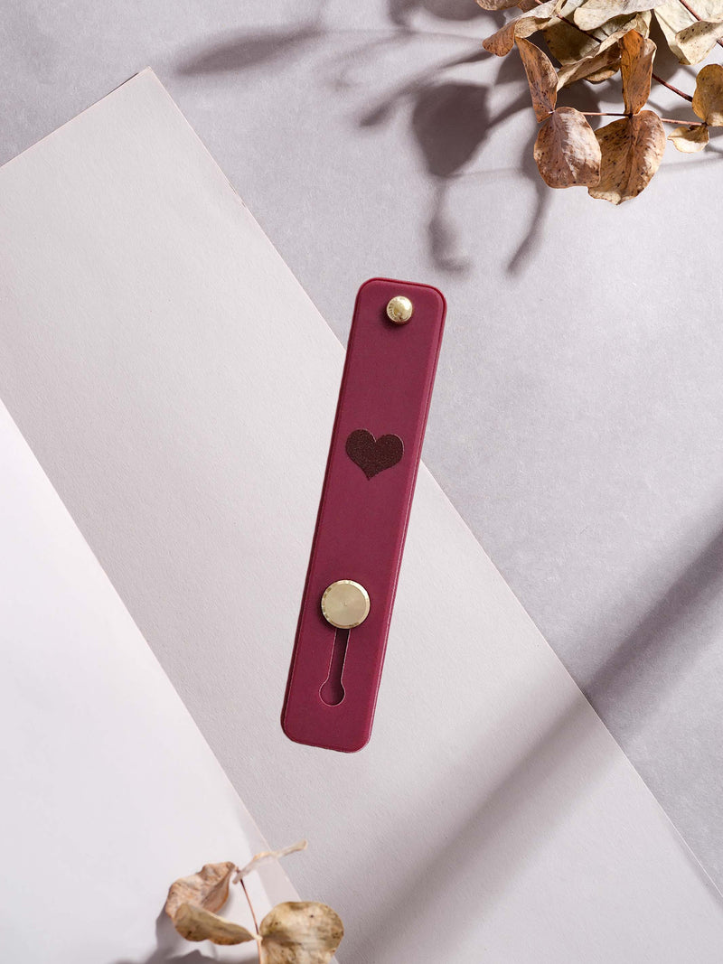 Heart Phone Grip Strap | Phone Grip Strap | artellcocoshop