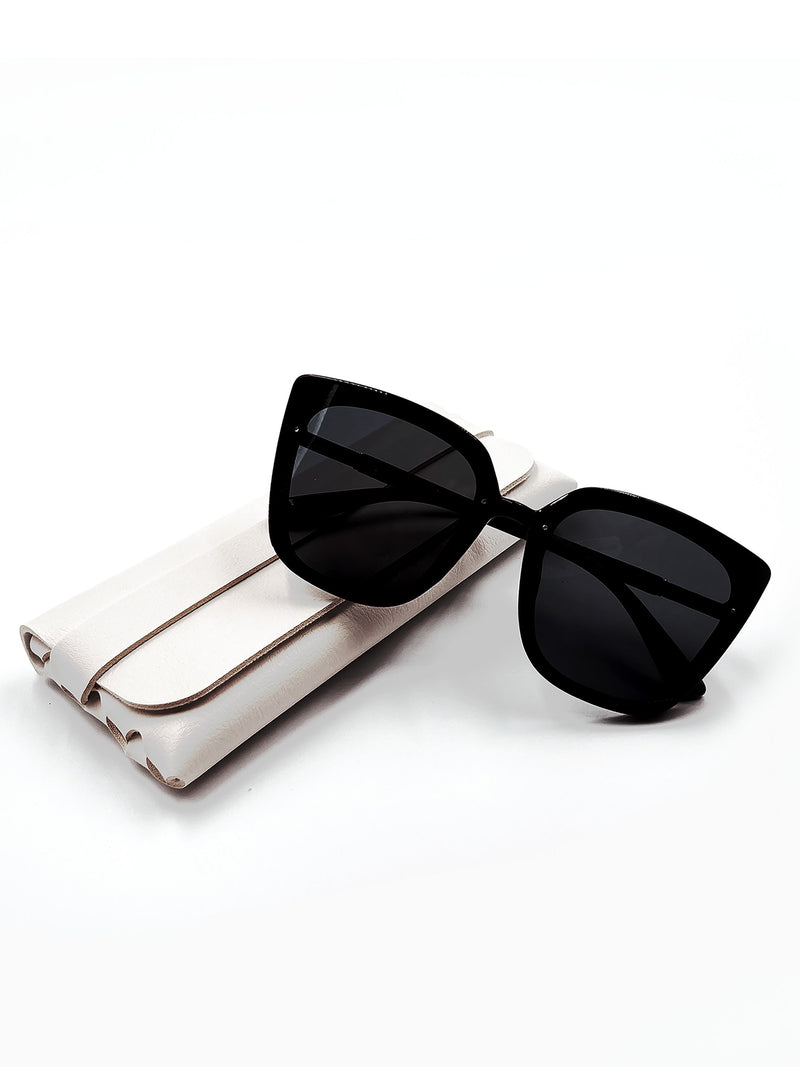 Square Black Sunglasses | Black Eye glasses | artellcocoshop