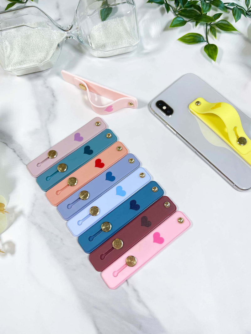 Heart Phone Grip Strap | Phone Grip Strap | artellcocoshop